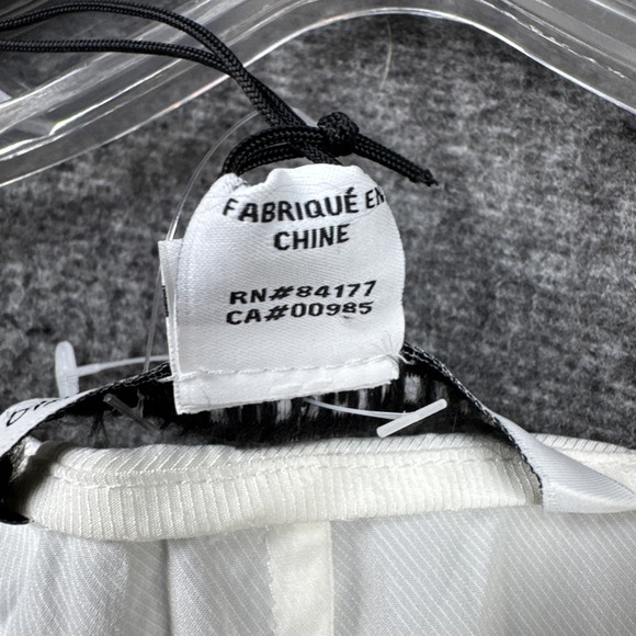 Diane von Furstenberg Amami White Wrap Dress Size 8 NWT Sleeveless Knee Length - Picture 9 of 11